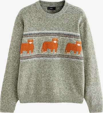 Next Neulepaita värissä vihreä: etupuoli