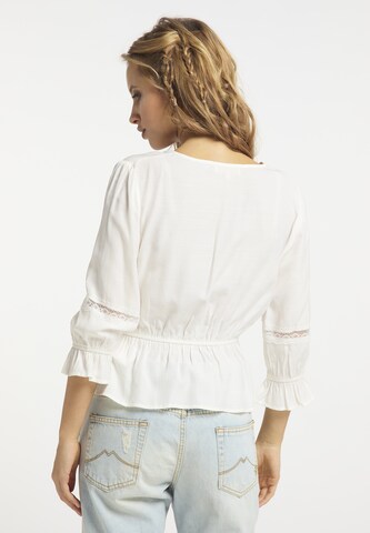 usha FESTIVAL - Blusa en blanco