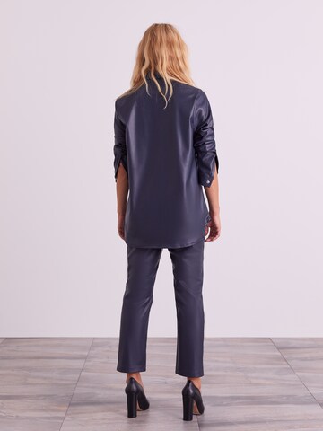 ABOUT YOU x Iconic by Tatiana Kucharova Blouse 'Mina' in Blue