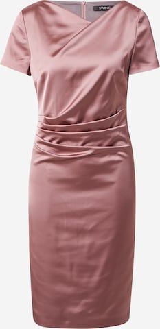 SWING Sukienka koktajlowa w kolorze różowy: przód