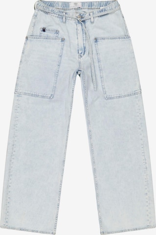 Wide Leg Jean Le Temps Des Cerises en bleu : devant