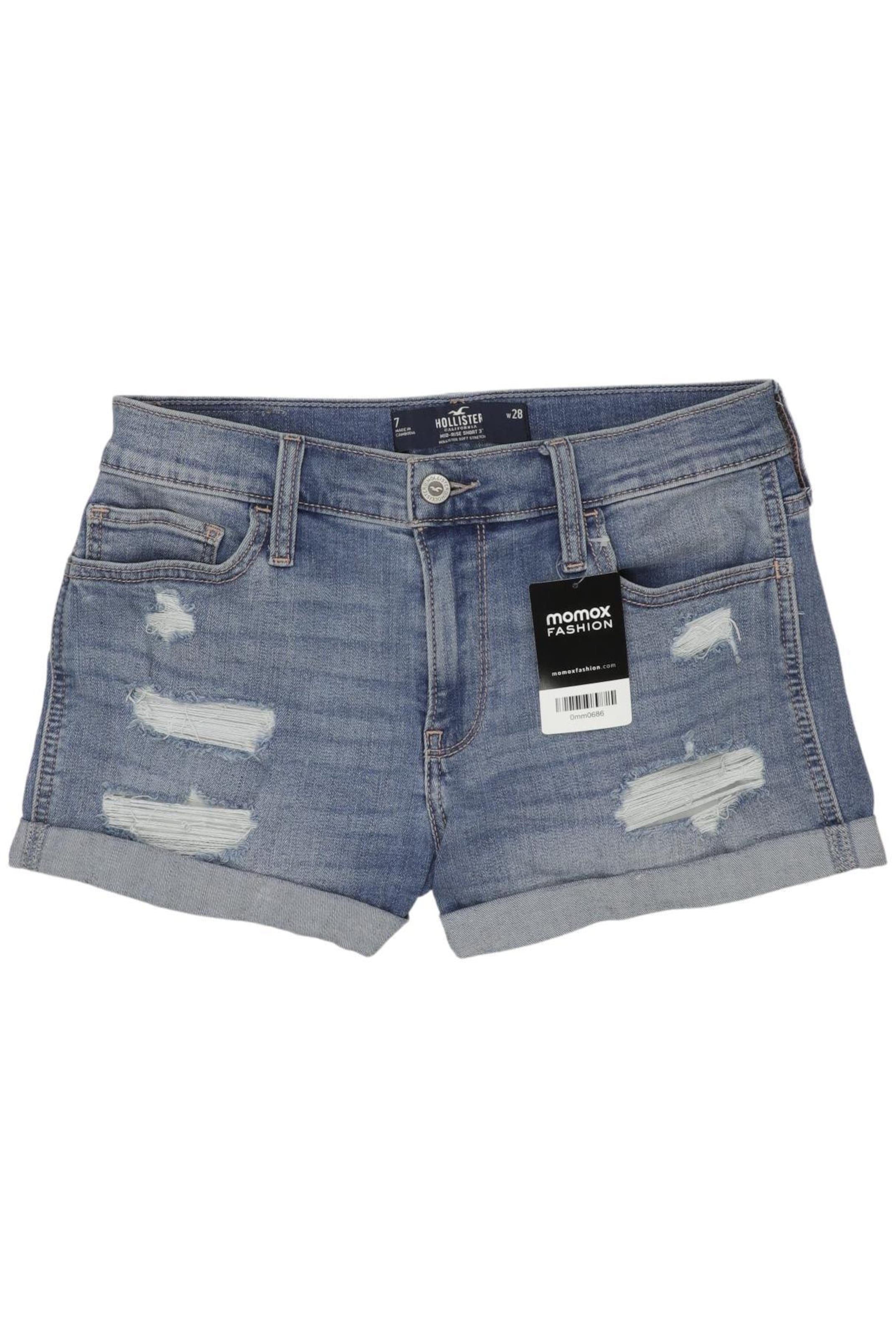HOLLISTER Shorts in S in Blue: front