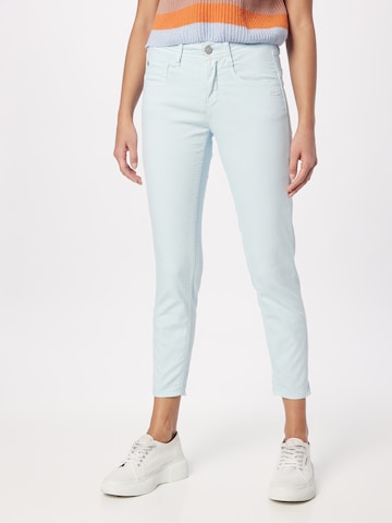 Gang Slimfit Jeans 'Amelie' in Blauw: voorkant