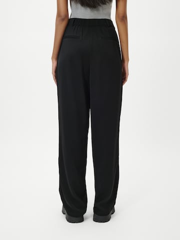 juoda LeGer by Lena Gercke Plačios klešnės Klostuotos kelnės 'Chelsea'