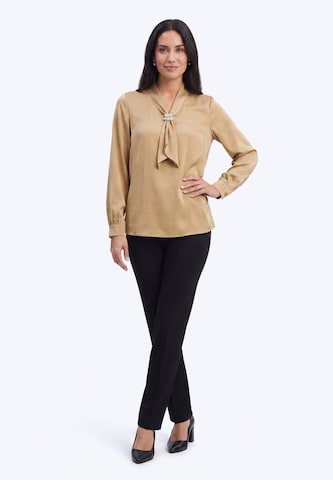 Chemisier usha BLACK LABEL en marron
