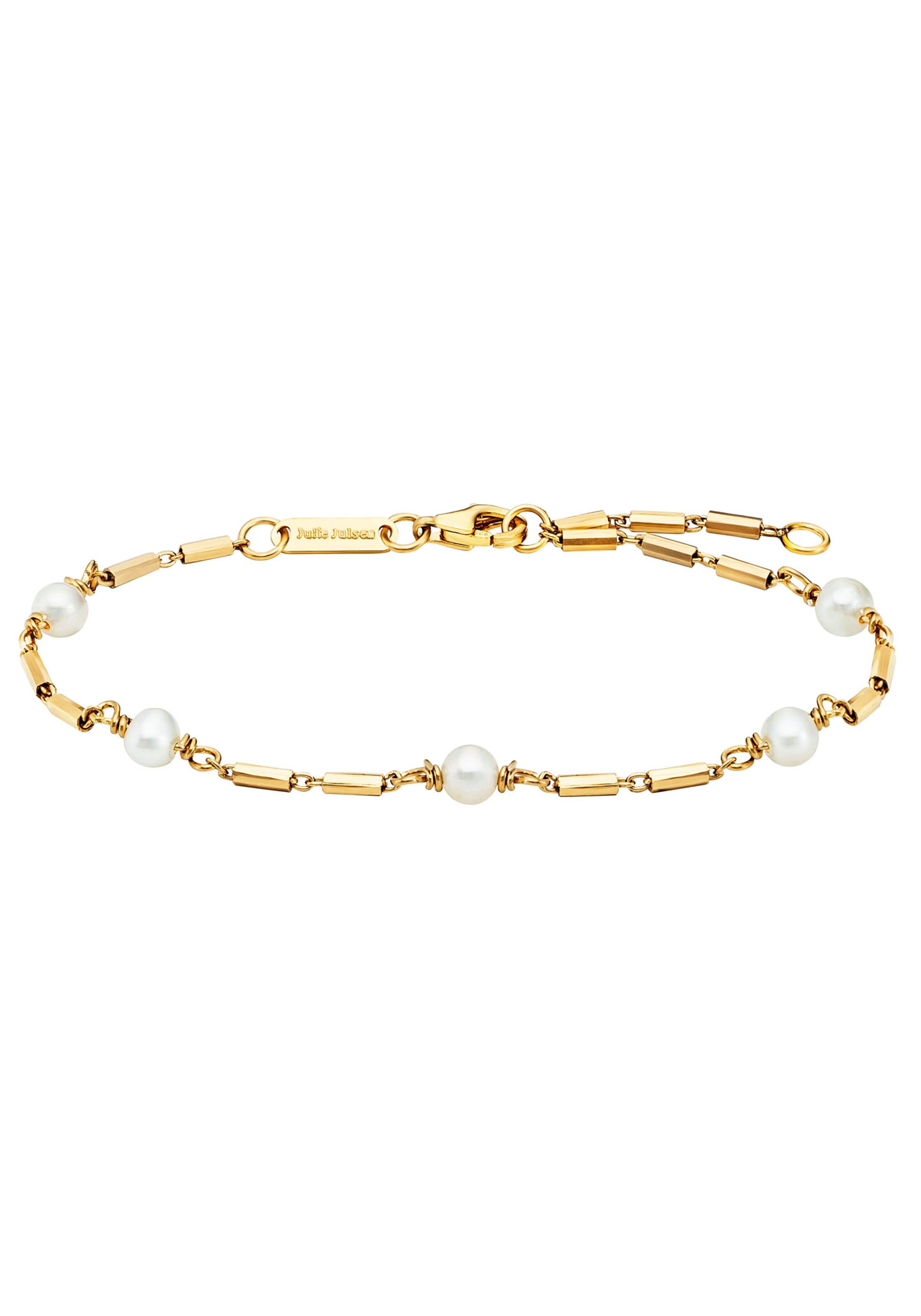 Julie Julsen Armband in Gold: Vorderseite