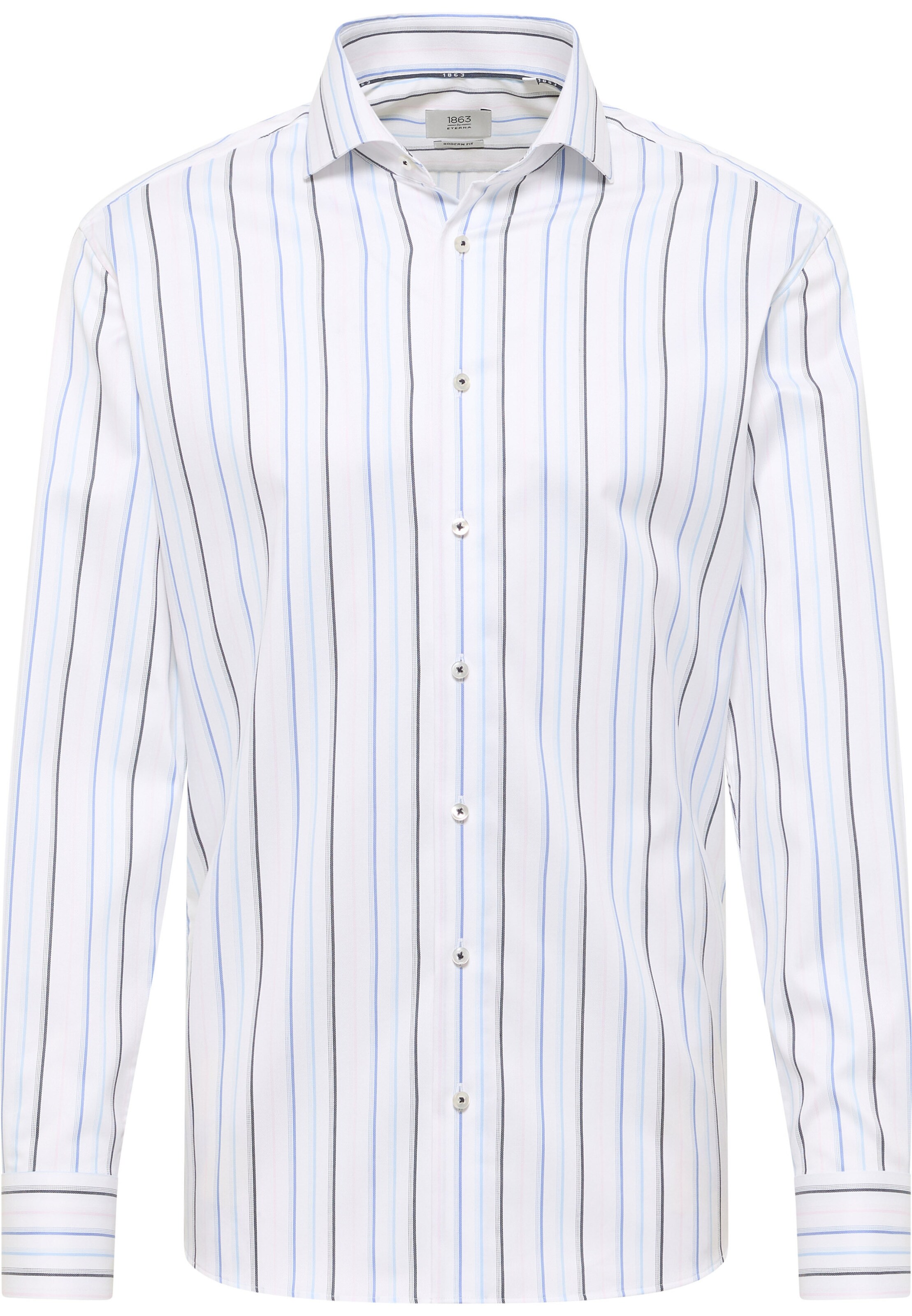 ETERNA Zakelijk overhemd in Wit: voorkant