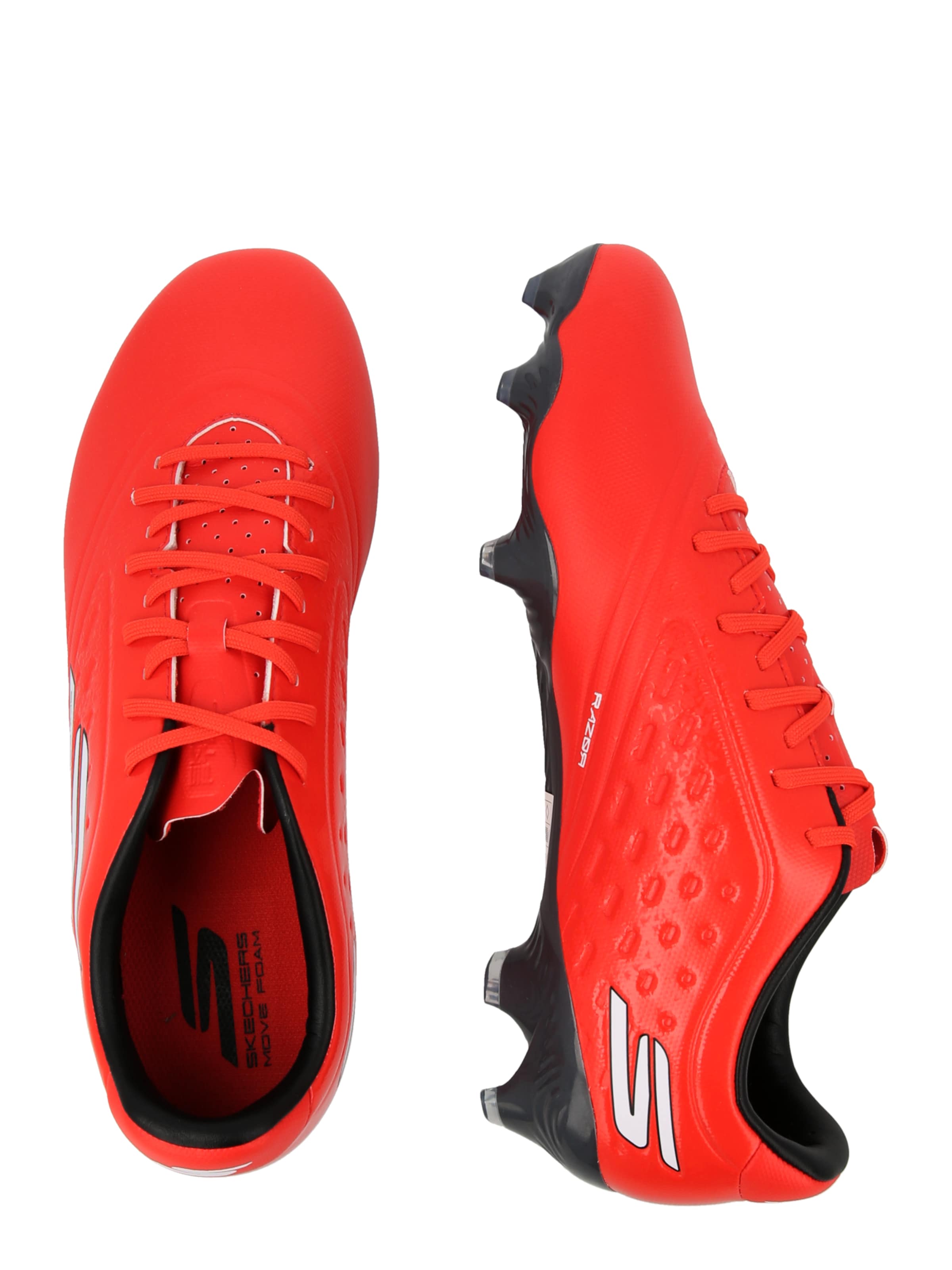 Ghete de fotbal 'RAZOR 1.5 ACADEMY' de la SKECHERS pe roșu