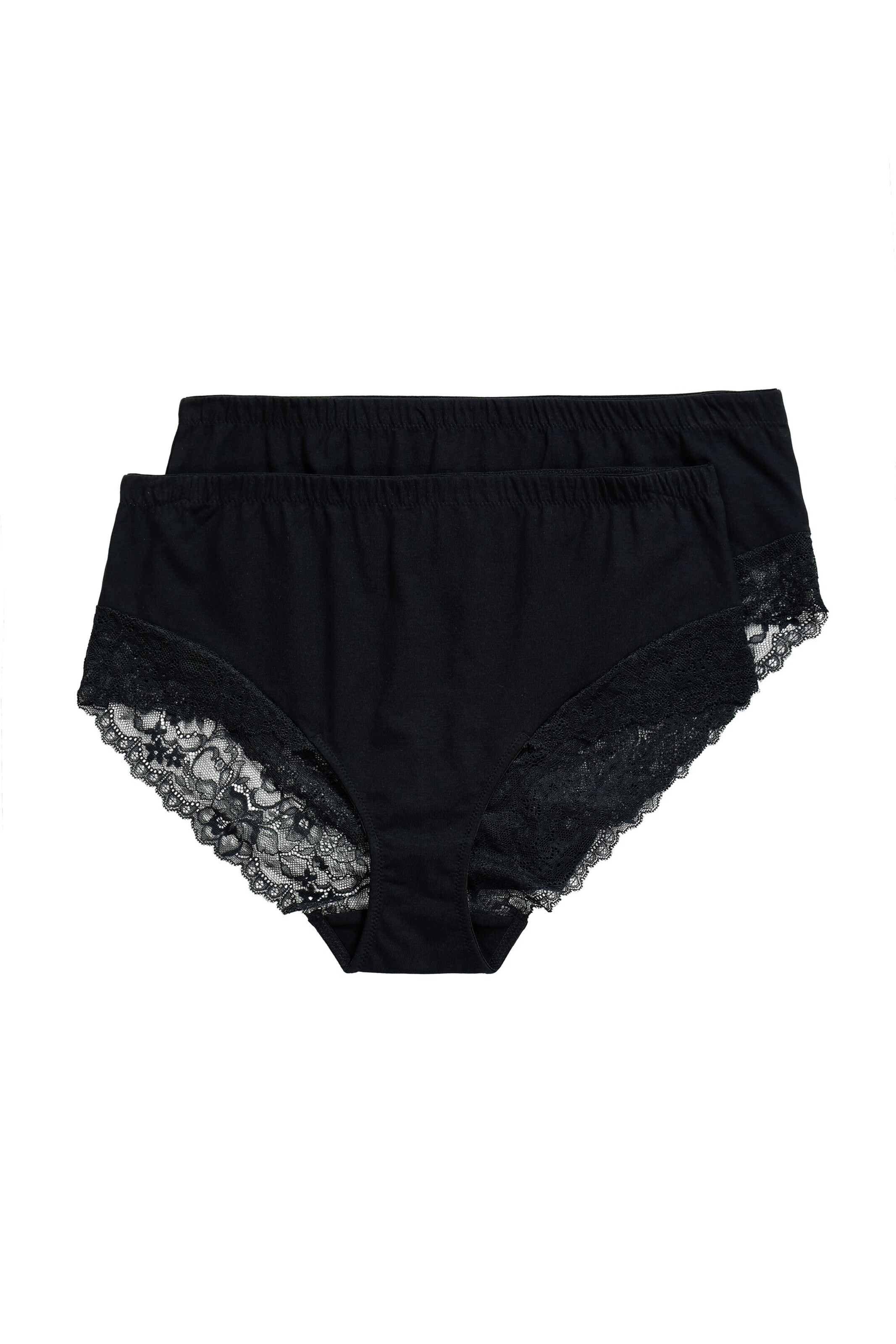 Ulla Popken Slip in Schwarz: Vorderseite