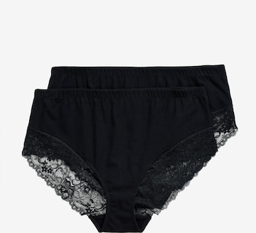 Ulla Popken Slip in Schwarz: Vorderseite