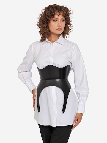 Haute Cuir Gürtel 'Medusa'‌‌‌ in Schwarz
