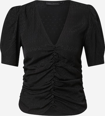 KAREN BY SIMONSEN Bluzka 'James' w kolorze czarny: przód