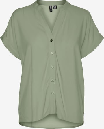 VERO MODA - Blusa 'SARA' em verde: frente