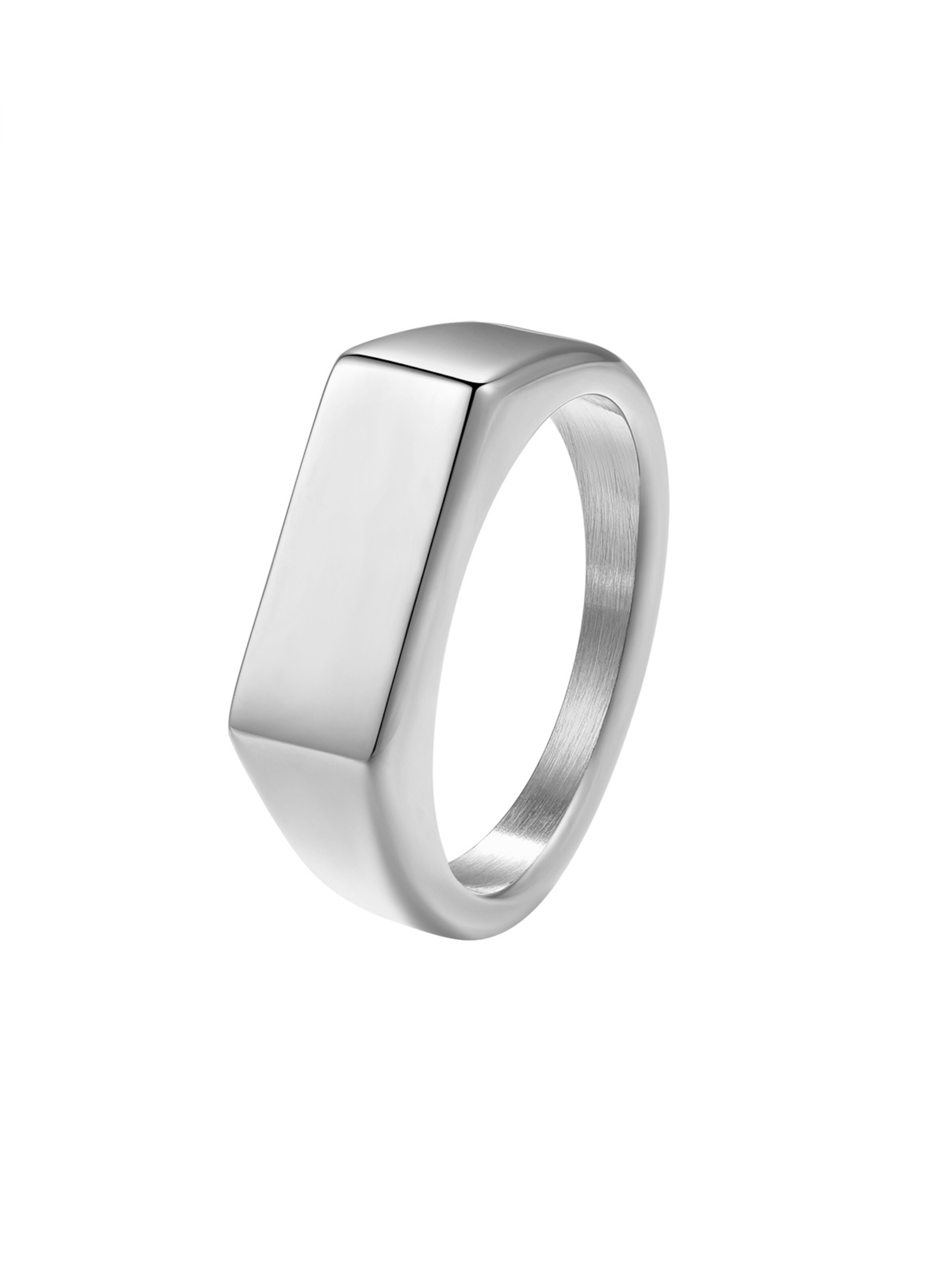 Bague 'Signet' Hey Happiness en argent