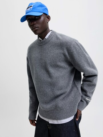 JACK & JONES Pulover 'JORNORREBRO' | siva barva