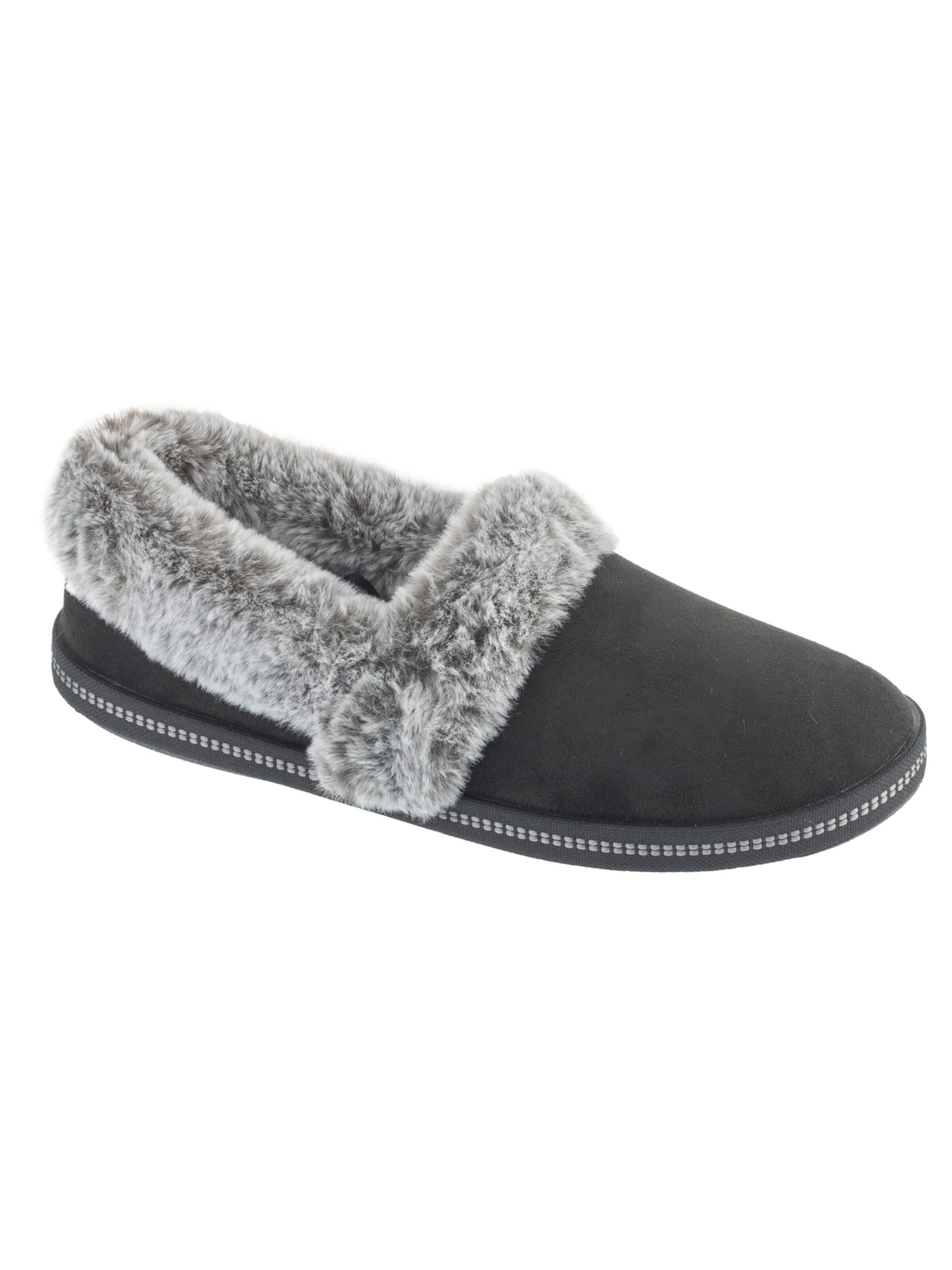 SKECHERS Huisschoenen 'Cozy Campfire-Team Toasty' in Grijs: voorkant