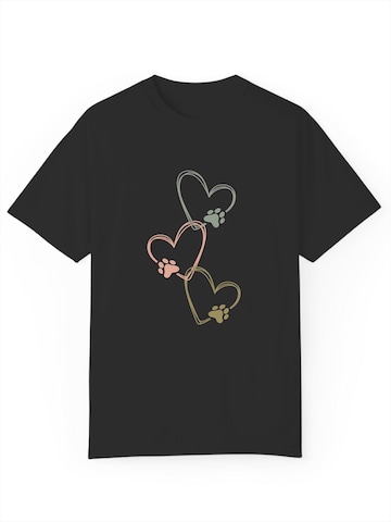 T-shirt GORHEY en noir : devant