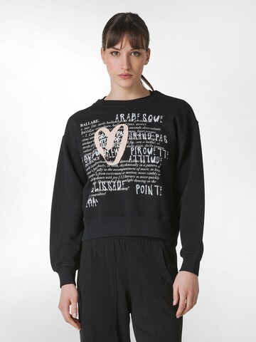 DEHA Sweatshirt in Black: front