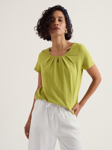 T-shirt 'Appletree' Seasalt Cornwall en vert : devant