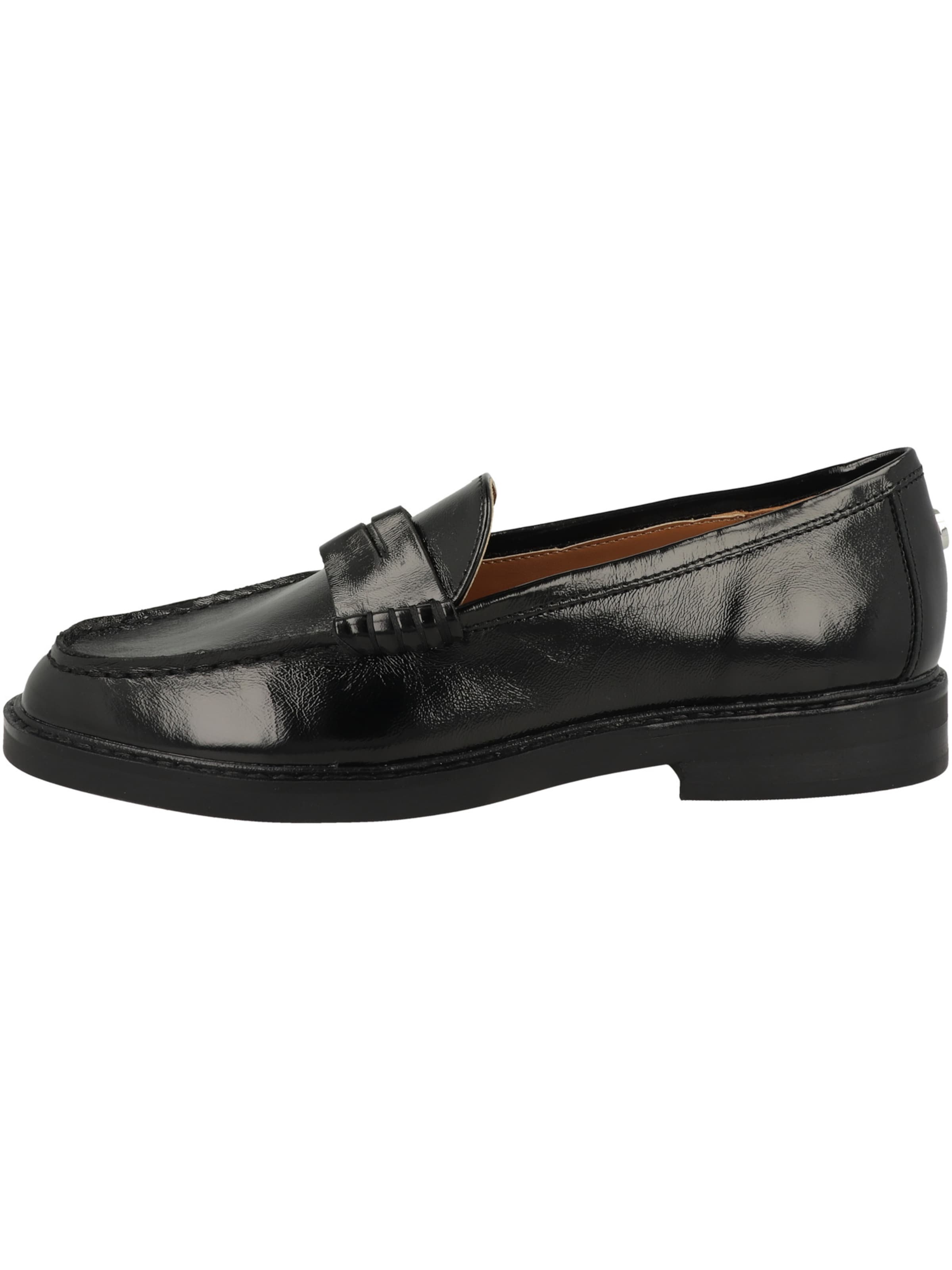 STEVE MADDEN Moccasin 'Adison' in Black