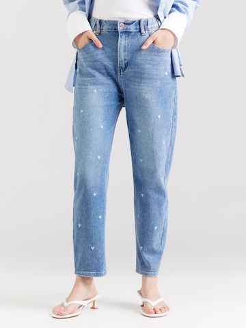 Hailys Barrel Jeans 'Mi44rell' in Blue: front