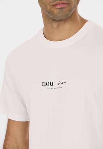 NOU T-Shirt 'Roddy' in Weiß