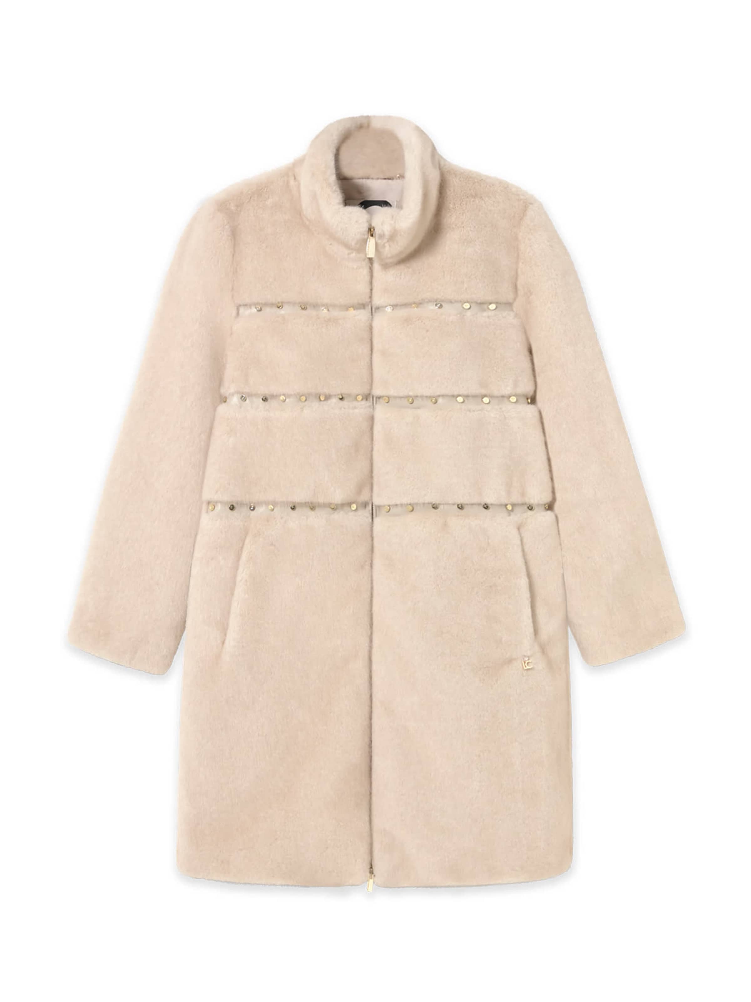 Lola Casademunt Vinterfrakke i beige: forside