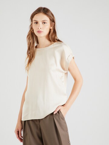 VILA T-Shirt 'VIEllette' in Beige: Vorderseite