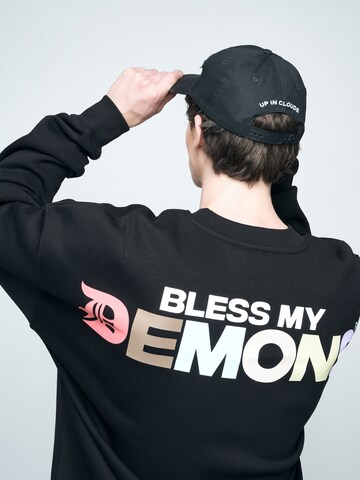 Bless my Demons exclusive for ABOUT YOU - Gorra 'CAVUM' en negro: atrás