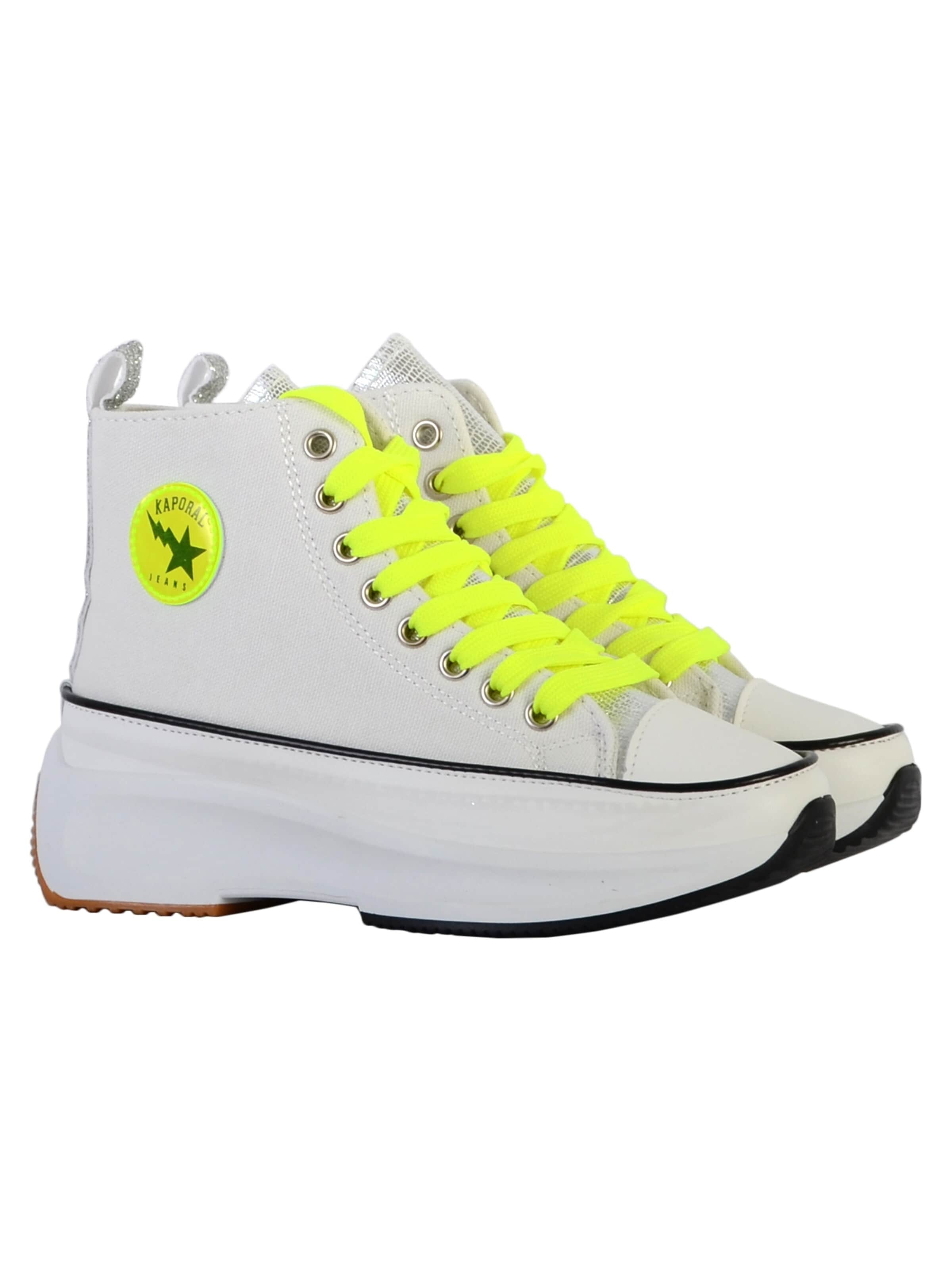 Kaporal High-Top Sneakers in White