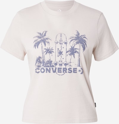 CONVERSE Paita 'ECHO PALMS' koossa XS värissä ecru / kyyhkynsininen, Tuotenäkymä