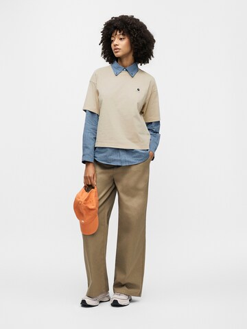 Carhartt WIP - Camisa 'Nelson' em cinzento