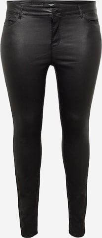 Vero Moda Curve - Skinny Calças 'Even' em preto: frente