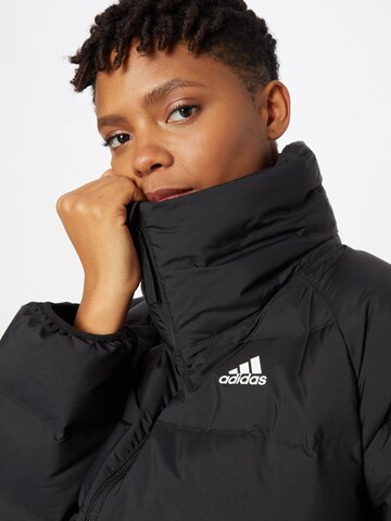 ADIDAS SPORTSWEAR Outdoorová bunda 'Helionic' – černá