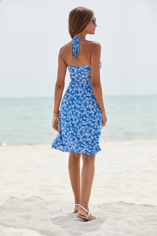 LASCANA Kleid in Blau