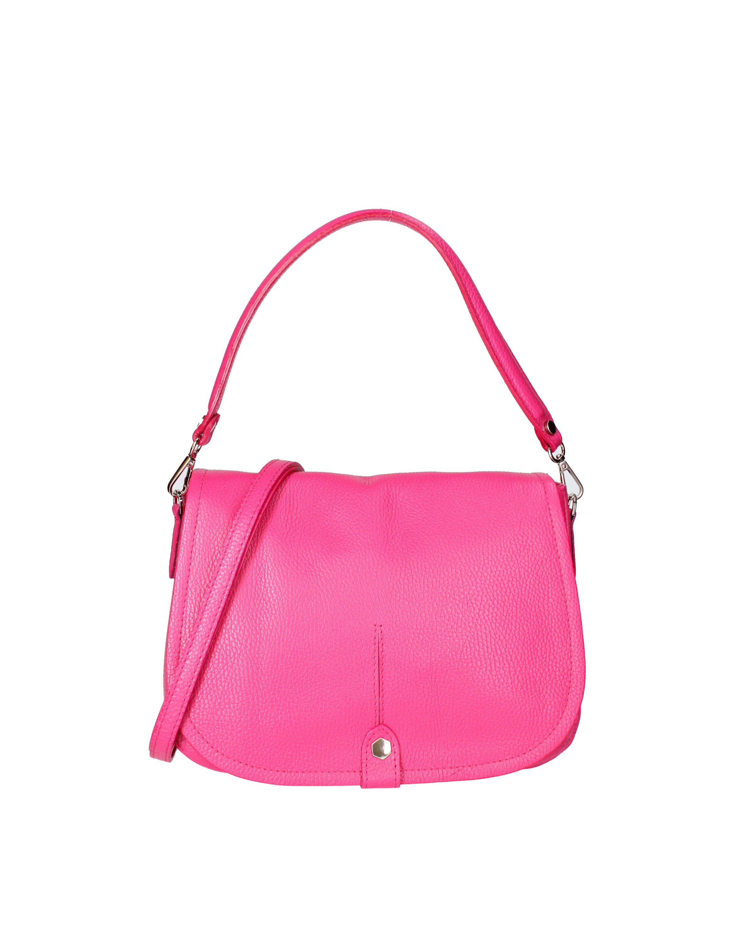 Sac bandoulière Viola Castellani en rose : devant