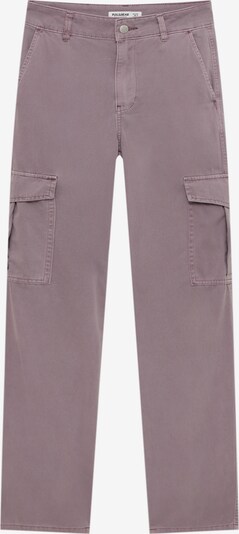 Pull&Bear Jeans cargo en violet, Vue avec produit