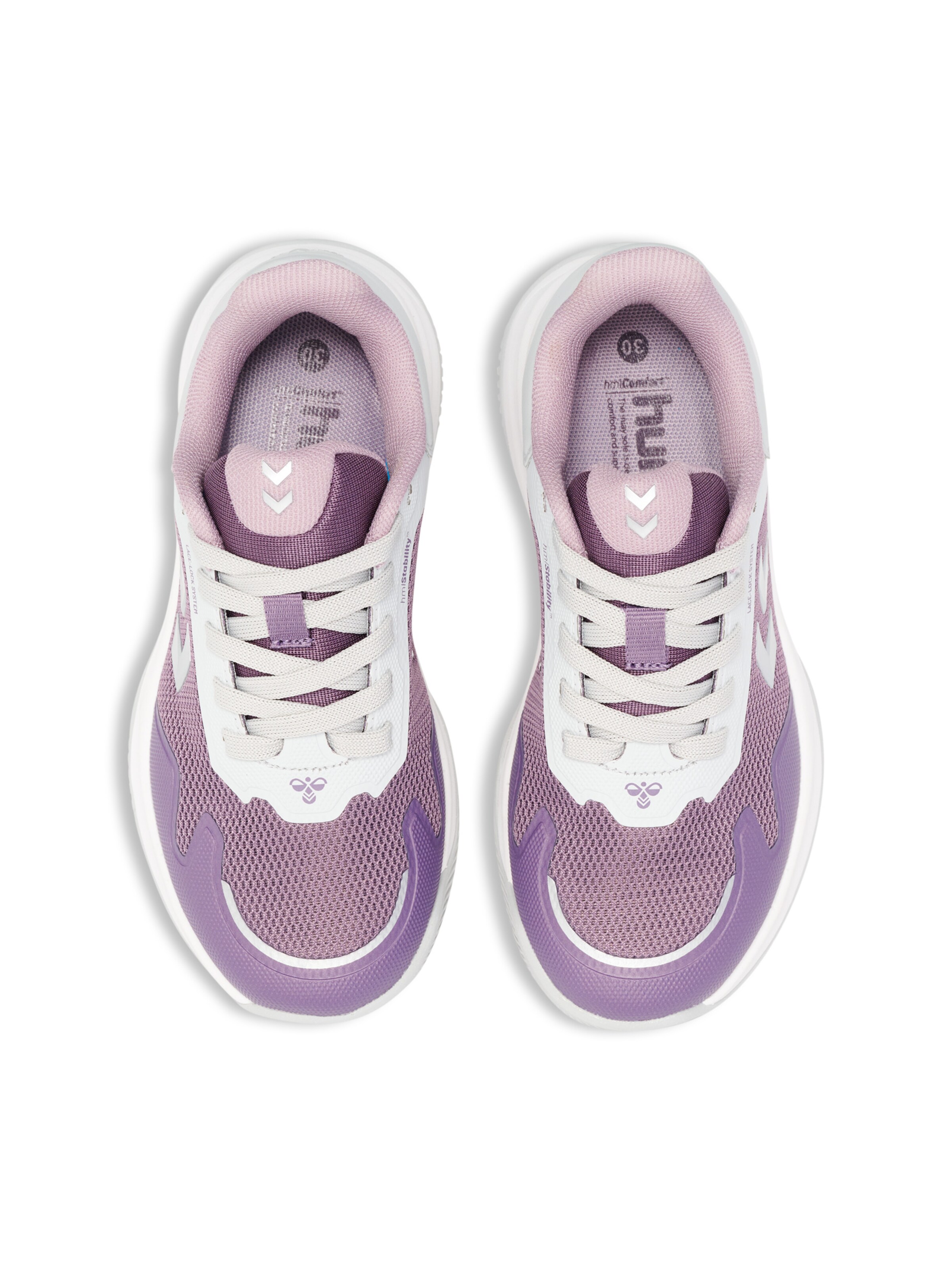 Hummel Athletic Shoes in Purple