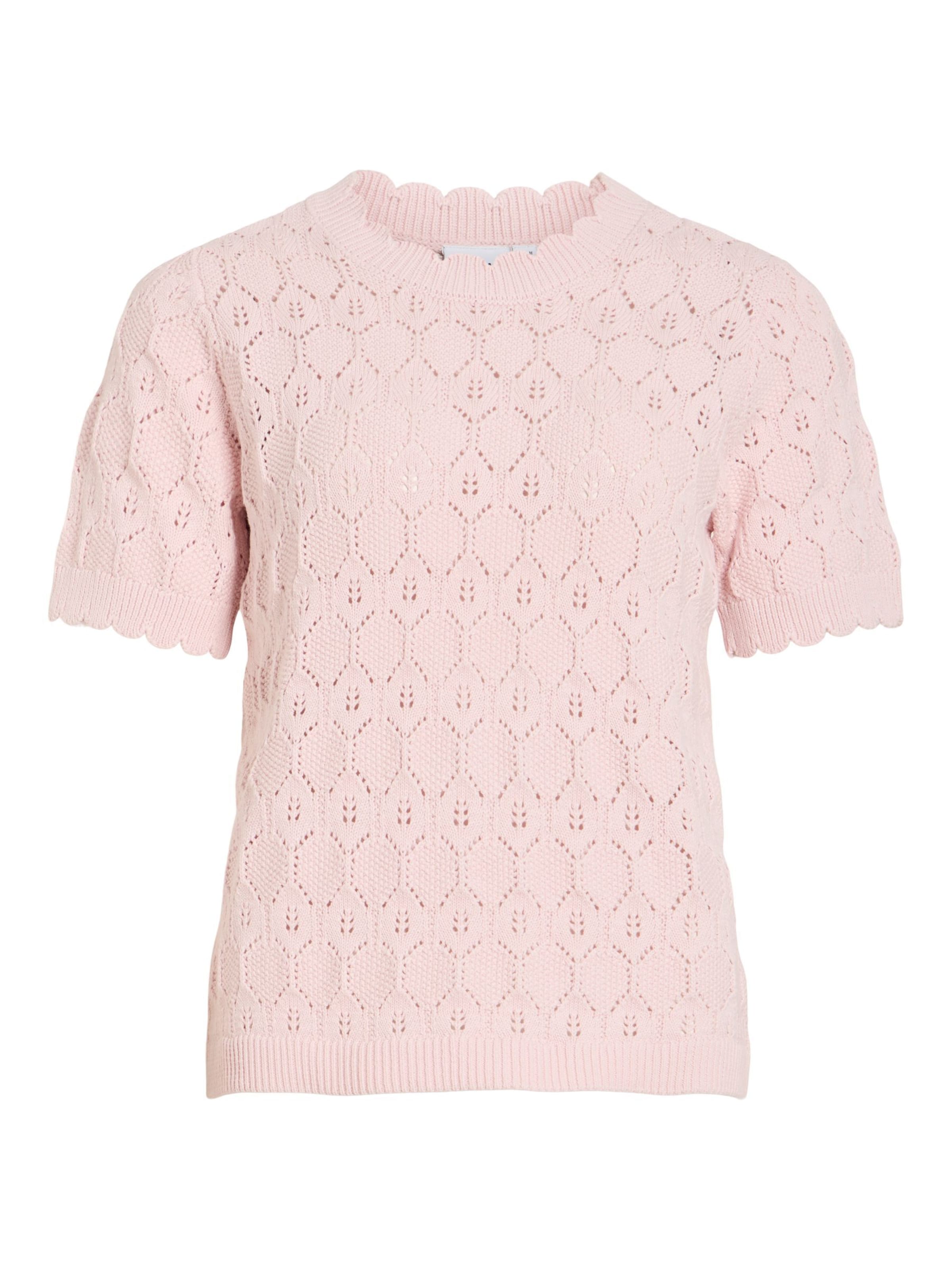 VILA Pullover 'LOWEN' i pink: forside