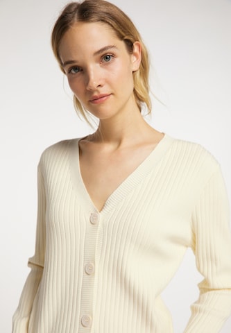 DreiMaster Maritim Knit Cardigan in White