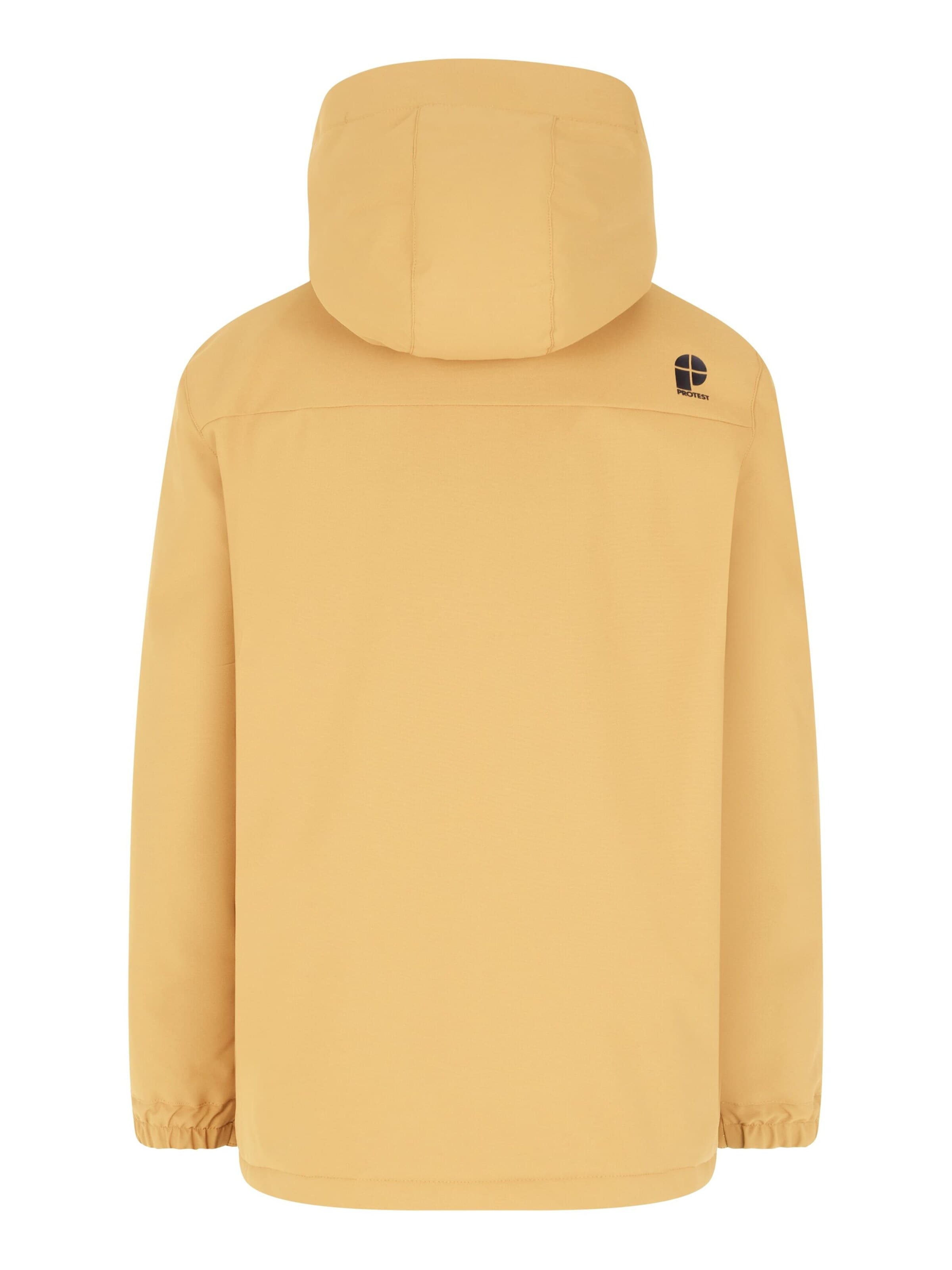 PROTEST Athletic Jacket 'PRTFLYNTY JR' in Yellow