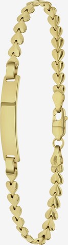 Lucardi Bracelet 'Minimalistisch' in Gold: front