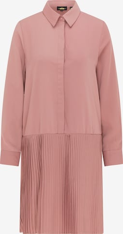 Robe-chemise usha BLACK LABEL en rose : devant