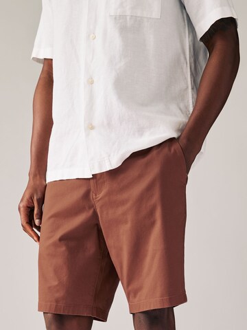 Next Slim fit Chino trousers in Red