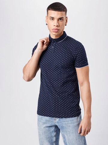 TOM TAILOR DENIM Shirt in Blauw: voorkant