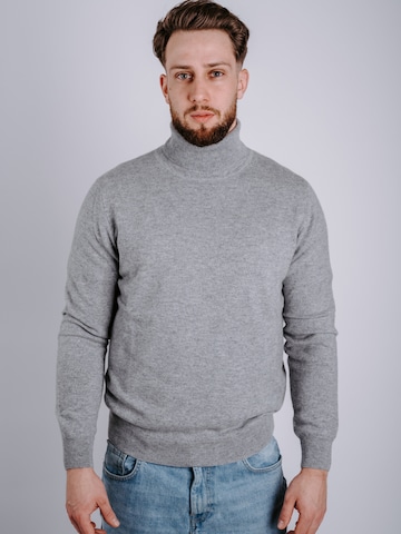 DELGER Pullover in Grau