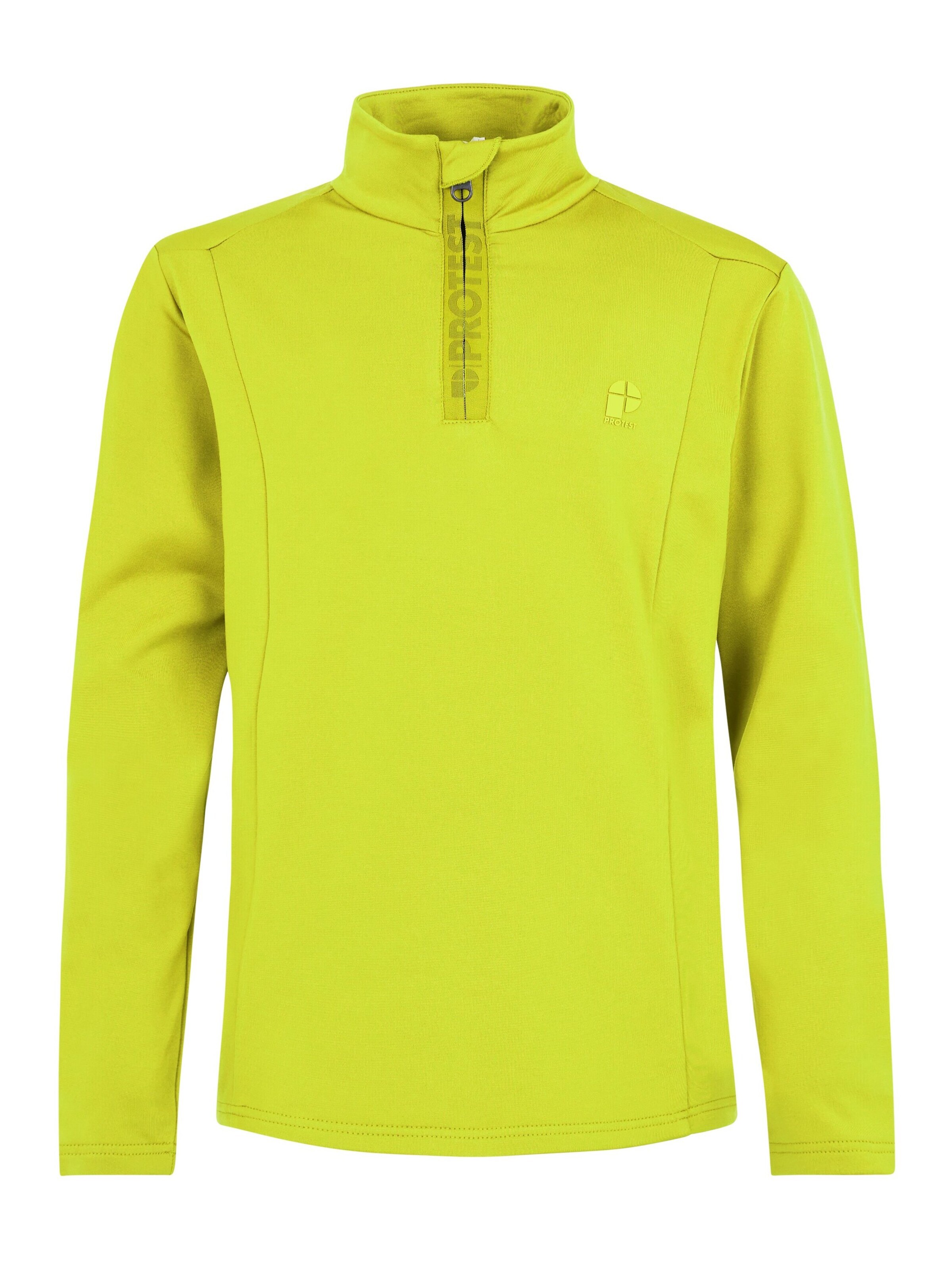 PROTEST Sportsweatshirt 'REWILLOWY JR'‌‌‌‌ in Gelb: Vorderseite