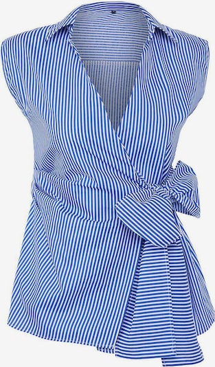 Trendyol Bluza u plava / bijela, Pregled proizvoda