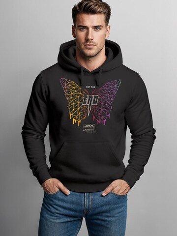 Neverless Sweatshirt 'Not the End' in Black