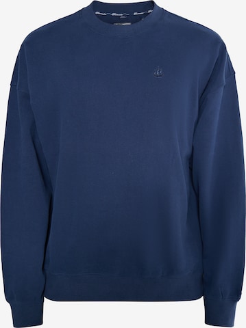 Sweat-shirt DreiMaster Vintage en bleu : devant